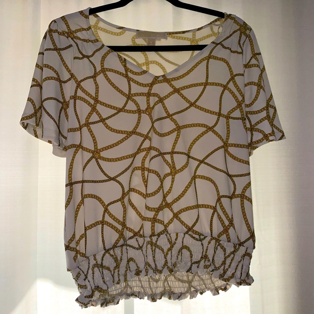 Gold Chainlink Dress Shirt